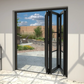 Prestige Jet Black 3 Pane Bifolding Door - 2100 x 2090